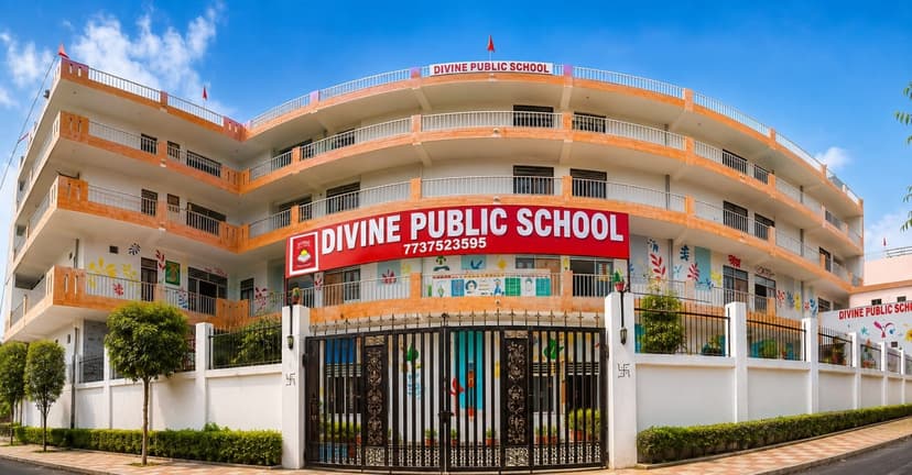 Divine Public School Building & Campus